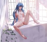  azto_dio feet fire_emblem lucina_(fire_emblem) naked nipples pussy uncensored 