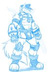  bulge canid canine canis character_concept clothing dioneoxiao humanoid leather male mammal model_sheet police_uniform seductive solo uniform wolf 