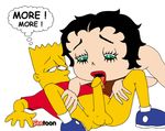  animated bart_simpson betty_boop sextoon the_simpsons 