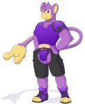  aipom alpha_channel anthro belt bottomwear briefs bulge chaps clothing footwear fur genitals hair hands_in_pockets haplorhine high_heels male mammal monkey navel nintendo notkastar pants pockets pok&eacute;mon pok&eacute;mon_(species) primate pulling_down_pants sandals shoes shorts smile solo standing tail_hand underwear video_games 