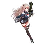 1girl assault_rifle bangs breasts bullpup cleavage collar full_body girls_frontline gun gun_case hair_between_eyes holding holding_gun holding_weapon jacket kinven large_breasts long_hair long_sleeves looking_at_viewer miniskirt official_art one_side_up red_eyes rifle shoes side_ponytail sidelocks silver_hair skirt sleeved_gloves sm-1 sm-1_(girls_frontline) solo thigh_strap thighhighs transparent_background trigger_discipline turtleneck very_long_hair weapon 