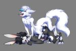  ahegao all_fours alyx_mcconville_(character) anonymous_artist anthro anthro_on_taur anthro_penetrated canid canid_taur canine canine_taur claws clenched_fists doggystyle duo erection fox fox_taur from_behind_position happy happy_sex hi_res lagomorph leporid looking_pleasured male male/male male_penetrated male_penetrating male_penetrating_male mammal mammal_taur penetration rabbit sex tagme taur taur_penetrating taur_penetrating_anthro 