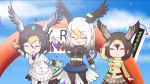  bald_eagle_(kemono_friends) kemono_friends northern_goshawk_(kemono_friends) peregrine_falcon_(kemono_friends) tagme 