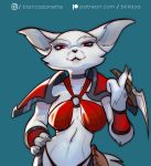  anthro bilkaya blizzard_entertainment canid canine female fox mammal solo video_games vulpera warcraft 