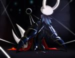  anthro anus areola arthropod ass_up backsack balls bent_over big_breasts black_body blush bodily_fluids bound breasts breath butt cloak clothed clothing duo empty_eyes erection fecharis female female_penetrated from_behind_position genital_fluids genitals glistening glistening_body hi_res hollow_knight hornet_(hollow_knight) insect larger_female looking_back male male/female male_penetrating male_penetrating_female mdthetest motion_lines nipples no_underwear partially_clothed penetration penis perched perching_position perineum protagonist_(hollow_knight) pussy pussy_juice pussy_juice_drip sex size_difference smaller_male spread_legs spreading steam team_cherry vaginal vaginal_penetration vessel_(species) video_games weapon 