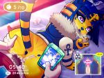 &lt;3 2020 4:3 animal_crossing ankha_(animal_crossing) anthro anus beauty_mark bed blue_eyes blue_hair blush bodily_fluids bottomless butt cellphone clothed clothing cum cum_in_pussy cum_in_uterus cum_inside cutaway duo erection felid feline female female_penetrated first_person_view fur furniture genital_fluids genitals hair hand_on_butt hi_res holding_cellphone holding_object holding_phone human human_on_anthro internal interspecies jacket looking_back looking_pleasured male male/female male_penetrating male_penetrating_female male_pov mammal mask nintendo orgasm panteon013 penetration penis phone photo pillow pubes pussy saliva sex signature tears topwear uterus vaginal vaginal_penetration video_games villager_(animal_crossing) yellow_body yellow_fur 