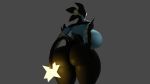  16:9 3d_(artwork) 4k absurd_res anthro big_butt black_body breasts butt darkdraketom digital_media_(artwork) female fur fur_tuft hand_on_butt hi_res luxray nintendo pok&eacute;mon pok&eacute;mon_(species) side_boob simple_background solo thick_thighs tuft video_games widescreen 