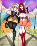  2020 anthro clothing dress duo female fur hi_res looking_at_viewer panties tutifruti_(artist) underwear 