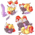  absurd_res acyace anthro anus black_body black_fur braixen butt dildo dildo_in_pussy ditto_(pok&eacute;mon) duo fangs female fur genitals hi_res lying male male/female masturbation multicolored_body multicolored_fur nintendo on_back open_mouth penetration pok&eacute;mon pok&eacute;mon_(species) presenting presenting_hindquarters pussy red_body red_fur red_tail sex_toy solo solo_focus tail_aside tongue two_tone_tail vaginal vaginal_masturbation vaginal_penetration video_games white_body white_fur yellow_body yellow_ears yellow_fur 