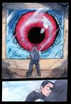  comic english_text eye_patch eyewear giovanni_(pok&eacute;mon) human male mammal master_ball nintendo painting_(artwork) pok&eacute;ball pok&eacute;mon qlock red_eyes size_difference team_rocket text traditional_media_(artwork) video_games window 