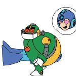  &lt;3 &lt;3_eyes 1:1 auto_(mega_man) big_butt butt capcom duo facesitting humanoid machine male male/male mega_man_(character) mega_man_(series) robot robot_humanoid simple_background superfan69 video_games white_background 