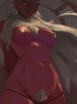  anthro blaziken bodyshot breasts digital_media_(artwork) female gift hairy hi_res nintendo nude painting pok&eacute;mon pok&eacute;mon_(species) vergash video_games 