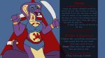  anthro assassin bodypaint bottomwear breasts cleavage clothed clothing cobra dagger female holding_object holding_weapon kakroon knife mask melee_weapon profile reptile scalie simple_background skirt skull_symbol snake solo sword tail_weapon vore weapon wearing_mask 