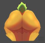 anthro butt butt_focus female gravvure hi_res lagomorph leporid mammal peach_(gravvure) presenting presenting_hindquarters rabbit raised_tail solo tail wide_hips