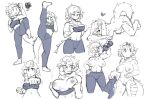 2021 5_fingers all_fours animal_humanoid areola asian_mythology athletic athletic_female athletic_humanoid barefoot big_breasts bodily_fluids bottle bottomwear braided_hair breasts clothed clothed_female clothed_humanoid clothing clothing_pull collarbone container crocodilian crocodilian_humanoid derpyfox_36 digital_drawing_(artwork) digital_media_(artwork) drinking east_asian_mythology eye_through_hair eyebrow_through_hair eyebrows feet female female_humanoid fingers fist freckled_face freckles front_view genitals hair hand_on_hip heart_symbol holding_bottle holding_container holding_object humanoid japanese_mythology kick midriff multiple_poses mythology navel nipples nude nude_female nude_humanoid pants portrait pose pussy raised_eyebrow reptile reptile_humanoid restricted_palette sain_(stabilicious) scales scalie scalie_humanoid simple_background sketch sketch_page solo sweat sweaty_body tail tail_ridge topless topless_female topless_humanoid topwear topwear_pull translucent translucent_hair white_background yokai
