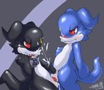  2007 anal anal_penetration balls camera cum cum_in_ass cum_inside digimon gay male penetration penis red_eyes ryodramon shiny veemon visark 