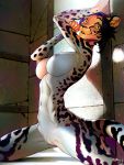  2019 anthro big_breasts biped breasts cheetah colored felid feline female fur genitals hair kneeling mammal navel nipples nude pussy slim solo spots spotted_body spotted_fur spread_legs spreading whiskers wildering 