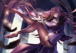  dress fate/grand_order nolmo pantyhose scathach_skadi skirt_lift 