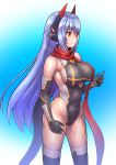  8kkin armor bikini hana_(xenoblade) hana_jd leotard mecha_musume swimsuits tagme thighhighs xenoblade xenoblade_chronicles_2 