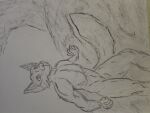  absurd_res ambiguous_gender canid canine cave explorer hi_res humanoid kivonature mammal solo 