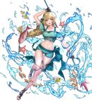  fire_emblem fire_emblem_heroes fire_emblem_three_houses heels ingrid_(fire_emblem) nintendo sencha swimsuits weapon 