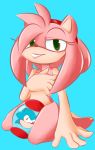  amy_rose anthro bedroom_eyes covering covering_self eulipotyphlan female hedgehog hi_res mammal narrowed_eyes nude seductive shumpy solo sonic_the_hedgehog sonic_the_hedgehog_(series) 