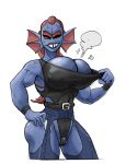  absurd_res animal_humanoid anthro areola areola_slip big_breasts bodily_fluids breasts butt eyes_closed female fin fish hair hi_res huge_breasts humanoid long_hair marine marine_humanoid nipples putricia red_hair solo sweat undertale undyne video_games 