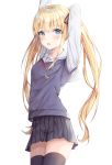  kokose saenai_heroine_no_sodatekata sawamura_spencer_eriri seifuku sweater tagme thighhighs 