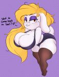  absurd_res animal_humanoid anthro big_breasts big_butt bra breasts broodal butt clothing colored eyelashes eyeshadow female fur hair hare hariet_(mario) hi_res humanoid lagomorph lagomorph_humanoid legwear leporid leporid_humanoid long_ears long_hair looking_at_viewer loose_hair makeup mammal mammal_humanoid mario_(series) mario_bros marshallleea mehdrawings mehlewds nightgown nintendo panties rabbit rabbit_humanoid red_eyes scut_tail short_stack solo solo_focus super_mario_odyssey thick_thighs thigh_highs underwear video_games white_body white_fur 