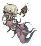  areola body_horror breasts eater_of_souls_(terraria) female genitals green_areola green_eyes green_nipples hair humanoid mandibles monster monster_girl_(genre) monstrous_humanoid nipples nude nyong_nyong pussy simple_background solo terraria white_background 