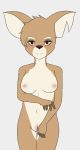  anthro blush breasts cervid female freckles fur fur_markings hi_res mammal markings nikita nude parsnip_(game) pussy_blush slim smile solo spots standing the_testimony_of_trixie_glimmer_smith 