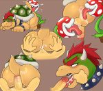  anal anal_penetration anthro anus balls bodily_fluids bowser butt cum cum_in_ass cum_in_mouth cum_inside cum_on_tongue elemental_creature fellatio flora_fauna genital_fluids genitals group group_sex hand_on_butt humanoid_genitalia humanoid_penis koopa koopa_troopa male male/male mario_bros nintendo open_mouth oral orionsmaniac_(artist) penetration penile penis piranha_plant plant reptile rimming saliva scalie sex size_difference tongue video_games 