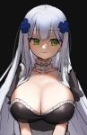  girls_frontline hk416_(girls_frontline) hyoin maid no_bra sketch 