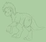  animate_inanimate anthro digitigrade dinosaur doll dromaeosaurid figurine hi_res kyrio male poseable_figure reptile scalie solo theropod thick_tail transformation 