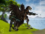 2025 4:3 4_toes absurd_res accessory adaca alternate_species anthro arm_warmers armor armwear assault_rifle asymmetric_clothing avian back_wings balaclava battle_rifle belt biomechanical bird black_body black_feather_hair black_feathers blaster body_armor body_horror bone boots bottomwear brown_body brown_feathers brown_fur brown_skin camo camo_bottomwear camo_clothing camo_print claws clothed clothing cloud combat_boots company_name conscription corvid corvus_(genus) crossover crow_(adaca) cybernetic_arm cybernetic_limb cybernetics cyborg day decaying decaying_body digital_media_(artwork) digitigrade duo electronics emaciated energy_weapon exposed_bone exposed_skull eyewear eyewear_on_head face_mask fantasy feather_hair feathered_wings feathers feet felid female fighting_pose fingers flashlight floating_island flower flower_on_chest flowing_clothing foggy_background footwear forest forest_background fur gloves glowing glowing_eyes goggles goggles_on_face goggles_on_head green_clothing green_eyewear green_goggles green_jacket green_topwear gun handwear haribunawa hat headgear headphones headset headset_microphone headwear hi_res holding_gun holding_object holding_ranged_weapon holding_weapon ineffective_clothing jacket knee_pads larger_female leaf legends_of_chima lego lexi_abrams_(adaca) light light_beam light_feet light_fingers lion loincloth machine magic mammal mask microphone midriff military military_uniform monster mountain mountain_background multicolored_body nature nature_background navel open_mouth orange_eyewear orange_goggles oscine pantherine passerine pattern_bottomwear pattern_clothing plant pose pouches private_military pseudo_hair ranged_weapon raven red_petals rifle science_fiction scope screencap screencap_background shoes shoulder_patch silencer size_difference skimpy skull skull_head sky slim smaller_female spread_wings standing tail tail_feathers talons thigh_pouch toe_claws toes topwear tree two_tone_body unconvincing_armor undead uniform visor weapon white_eyes wings