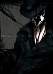  bad_id bad_pixiv_id banned_artist copyright_name cravat expressionless fedora hat looking_down male_focus mask rorschach s_tanly solo trench_coat watchmen 