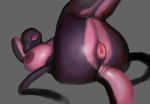  big_breasts breasts butt derumi female genitals looking_at_viewer nintendo pok&eacute;mon pok&eacute;mon_(species) presenting presenting_hindquarters presenting_pussy pussy salazzle scalie solo video_games 