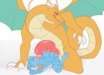  anal anal_penetration animal_genitalia animal_penis anthro anthrofied blush bodily_fluids dragon dragonite duo erection eyes_closed genital_fluids genital_slit genitals green_eyes hemipenes hi_res huge_penetration male male/male male_penetrated male_penetrating male_penetrating_male mudkip mudkipz9 multi_genitalia multi_penis nintendo nude penetration penis pok&eacute;mon pok&eacute;mon_(species) pok&eacute;morph precum semi-anthro sex simple_background sinkid size_difference slit spread_wings tapering_penis tongue tongue_out video_games wings 