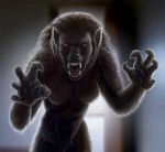  alexis_(the_librarian) anthro black_nose black_sclera blurred_background breasts canid canine claws dark fangs female looking_at_viewer mammal nude open_mouth pawpads sharp_teeth small_breasts solo teeth threatening viergacht were werecanid werecanine werewolf yellow_eyes 