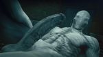  16:9 alien big_penis demon eyeless faceless_character faceless_male genitals ghost humanoid humanoid_genitalia humanoid_penis male monster muscular muscular_male not_furry outlast penis solo spirit unknown_artist walrider_(outlast) widescreen 