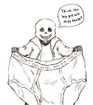  2020 animated_skeleton biped bone clothing english_text fluffybriefs hi_res hoodie humanoid_hands sans_(undertale) simple_background skeleton solo text topwear undead undertale underwear video_games white_background 