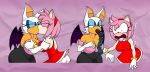  amy_rose anthro bodily_fluids clothed clothing deep_throat dildo dildo_in_mouth duo female female/female hi_res kissing making_out oral panties rouge_the_bat saliva saliva_on_tongue saliva_string sex_toy simple_background sonic_the_hedgehog_(series) tinydevilhorns underwear 