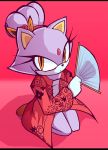  anthro black_bars blaze_the_cat clothing evenytron felid feline female hair hi_res letterbox mammal ponytail solo sonic_the_hedgehog_(series) video_games yellow_eyes 