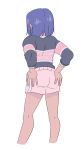  1boy absurdres ass back highres kiana_mai kojirou_(pokemon) pokemon pokemon_(anime) purple_hair team_rocket 