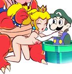  bowser meme nintendo princess_peach super_mario_bros. super_princess_peach weegee 