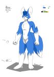  absurd_res anthro canid canine diamonsion fox hi_res male mammal skinny solo unknown_artist 