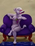  anthro bovid breasts caprine discon_rat eyes_closed female fingers food fur furniture grape hi_res holding_food holding_object hooved_fingers hooves horn mammal nipples nude sheep simple_background sitting smile sofa solo wool_(fur) 