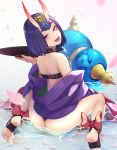  ass fate/grand_order feet horns kobaji shuten_douji_(fate/grand_order) 