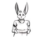  2020 ada_(liebro) animated anthro assertive big_ears blush breasts clothed clothing clothing_lift curious digital_media_(artwork) embarrassed eyes_closed female floppy_ears fur hair half_body hare lagomorph leporid long_ears mammal nipples nude shirt shirt_lift short_playtime showing shy solo stories_of_the_few topwear yourfavoritelemonade 