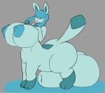  2019 angstrom animal_genitalia areola balls big_balls big_breasts big_butt big_penis blue_body blue_fur blue_hair blue_nipples breasts butt eeveelution flaccid fully_sheathed fur genitals glaceon gynomorph hair hi_res huge_balls huge_breasts huge_butt huge_penis hyper hyper_balls hyper_breasts hyper_genitalia hyper_penis intersex nintendo nipples penis pok&eacute;mon pok&eacute;mon_(species) quadruped sheath simple_background solo taur thick_thighs video_games wide_hips 
